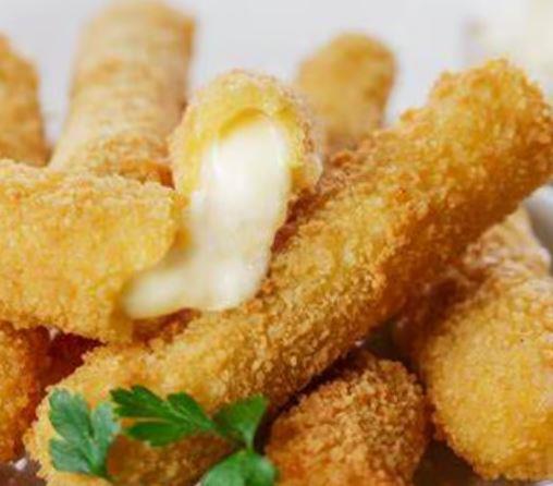 Mozzarella sticks 6 stk.